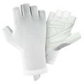 West Biking YP0211265 Shock-Absorb Half-Finger Fietshandschoenen - M - Wit